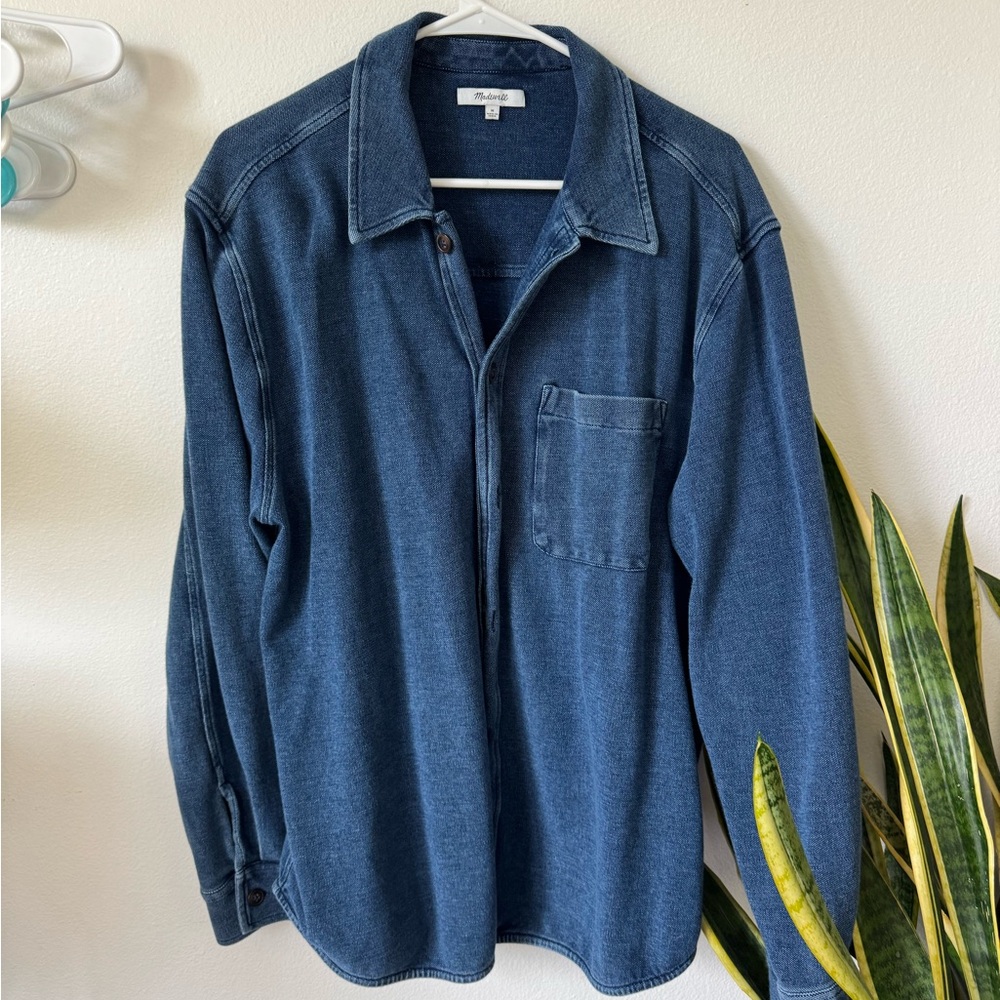 Madewell Men Indigo Buttondown
